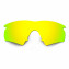 Hkuco Mens Replacement Lenses For Oakley M Frame Hybrid Red/24K Gold/Titanium/Bronze Sunglasses