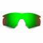 Hkuco Mens Replacement Lenses For Oakley M Frame Hybrid Blue/Green Sunglasses