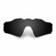 Hkuco Mens Replacement Lenses For Oakley Radar EV Path Sunglasses Black/Transparent Yellow Polarized