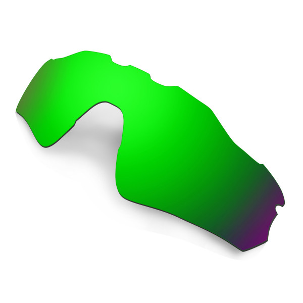 Hkuco Mens Replacement Lenses For Oakley Radar EV Path Sunglasses Emerald Green Polarized