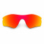 Hkuco Mens Replacement Lenses For Oakley Radar Path Red/Titanium/Emerald Green  Sunglasses