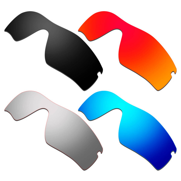 Hkuco Mens Replacement Lenses For Oakley Radar Path Red/Blue/Black/Titanium Sunglasses