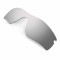 Hkuco Mens Replacement Lenses For Oakley Radar Path Sunglasses Titanium Mirror Polarized