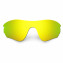 Hkuco Mens Replacement Lenses For Oakley RadarLock Pitch Red/Blue/Black/24K Gold/Titanium/Emerald Green Sunglasses