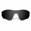 Hkuco Mens Replacement Lenses For Oakley RadarLock Pitch Sunglasses Black Polarized