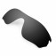 Hkuco Mens Replacement Lenses For Oakley RadarLock Pitch Sunglasses Black Polarized