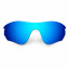 Hkuco Mens Replacement Lenses For Oakley RadarLock Pitch Red/Blue/Black/Titanium Sunglasses