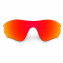 Hkuco Mens Replacement Lenses For Oakley RadarLock Pitch Red/Blue/Black/24K Gold/Titanium/Emerald Green Sunglasses