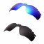 Hkuco Mens Replacement Lenses For Oakley Radar Path-Vented Sunglasses Blue/Black Polarized 