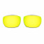 Hkuco Mens Replacement Lenses For Oakley Style Switch Red/24K Gold Sunglasses