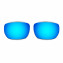 Hkuco Mens Replacement Lenses For Oakley Style Switch Blue/24K Gold/Emerald Green Sunglasses