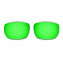 Hkuco Mens Replacement Lenses For Oakley Style Switch 24K Gold/Emerald Green Sunglasses
