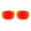 Hkuco Mens Replacement Lenses For Oakley Style Switch Red/Emerald Green Sunglasses