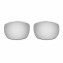 Hkuco Mens Replacement Lenses For Oakley Style Switch Sunglasses Titanium Mirror Polarized