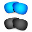Hkuco Mens Replacement Lenses For Oakley Felon Sunglasses Blue/Black Polarized 