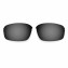 Hkuco Mens Replacement Lenses For Oakley Half Wire 2.0 Sunglasses Black Polarized