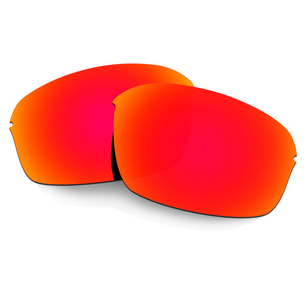 Hkuco Mens Replacement Lenses For Oakley Half Wire 2.0 Sunglasses Red Polarized