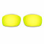 Hkuco Mens Replacement Lenses For Oakley X Squared Red/24K Gold Sunglasses
