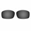 Hkuco Mens Replacement Lenses For Oakley X Squared Black/24K Gold Sunglasses