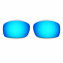 Hkuco Mens Replacement Lenses For Oakley X Squared Blue/Titanium Sunglasses