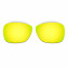 Hkuco Mens Replacement Lenses For Oakley Inmate Blue/24K Gold Sunglasses