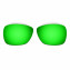 Hkuco Mens Replacement Lenses For Oakley Inmate Blue/Green Sunglasses