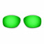Hkuco Mens Replacement Lenses For Oakley Ten X Titanium/Emerald Green  Sunglasses