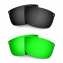 Hkuco Mens Replacement Lenses For Oakley Carbon Blade Black/Emerald Green Sunglasses