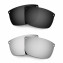 Hkuco Mens Replacement Lenses For Oakley Carbon Blade Black/Titanium Sunglasses