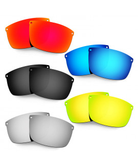Hkuco Mens Replacement Lenses For Oakley Carbon Blade Red/Blue/Black/24K Gold/Titanium Sunglasses