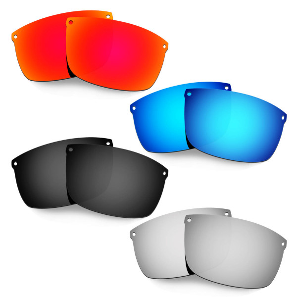 Hkuco Mens Replacement Lenses For Oakley Carbon Blade Red/Blue/Black/Titanium Sunglasses