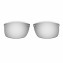 Hkuco Mens Replacement Lenses For Oakley Carbon Blade Red/Titanium/Emerald Green  Sunglasses