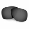 Hkuco Mens Replacement Lenses For Oakley Breadbox Sunglasses Black Polarized