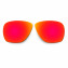 Hkuco Mens Replacement Lenses For Oakley Breadbox Red/Blue/Black/24K Gold/Titanium/Emerald Green Sunglasses