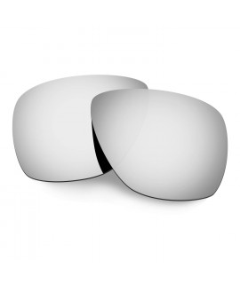 Hkuco Mens Replacement Lenses For Oakley Breadbox Sunglasses Titanium Mirror Polarized