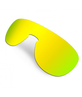 Hkuco Mens Replacement Lenses For Oakley Trillbe Sunglasses 24K Gold Polarized