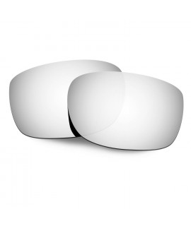 Hkuco Mens Replacement Lenses For Oakley Straightlink Sunglasses Titanium Mirror Polarized
