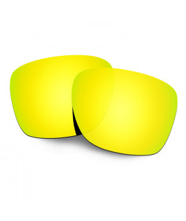 Hkuco Mens Replacement Lenses For Oakley Crossrange Sunglasses 24K Gold Polarized