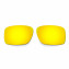 Hkuco Mens Replacement Lenses For Oakley Double Edge Sunglasses 24K Gold Polarized