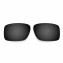 Hkuco Mens Replacement Lenses For Oakley Double Edge Sunglasses Black Polarized