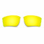 Hkuco Mens Replacement Lenses For Oakley Quarter Jacket Sunglasses 24K Gold Polarized
