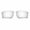 Hkuco Mens Replacement Lenses For Oakley Quarter Jacket Sunglasses Titanium Mirror Polarized