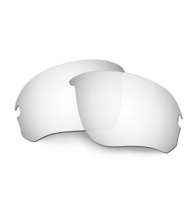 Hkuco Replacement Lenses For Oakley Flak Draft Sunglasses Titanium Mirror Polarized