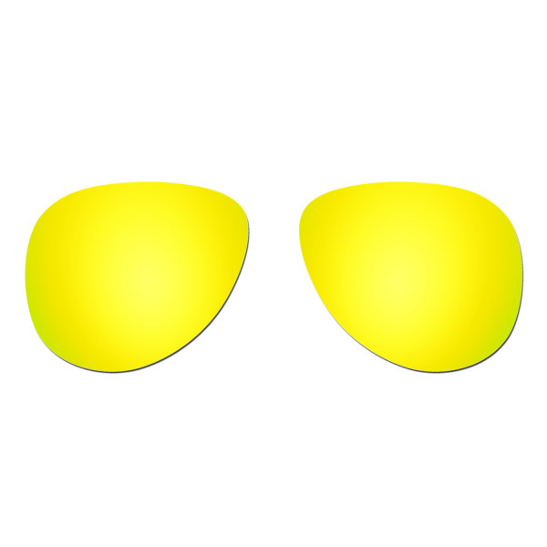 Hkuco Replacement Lenses For Oakley Elmont (Large) Sunglasses 24K Gold Polarized