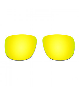 Hkuco Replacement Lenses For Oakley Holbrook R Sunglasses 24K Gold Polarized