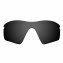 Hkuco Replacement Lenses For Oakley Radar Range Sunglasses Black Polarized