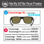 Hkuco Replacement Lenses For Oakley Crossrange XL Sunglasses Titanium Mirror Polarized