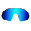 HKUCO Replacement Lenses For Oakley Flight Jacket Sunglasses Blue Polarized