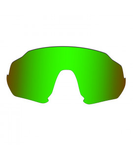 HKUCO Replacement Lenses For Oakley Flight Jacket Sunglasses Emerald Green Polarized