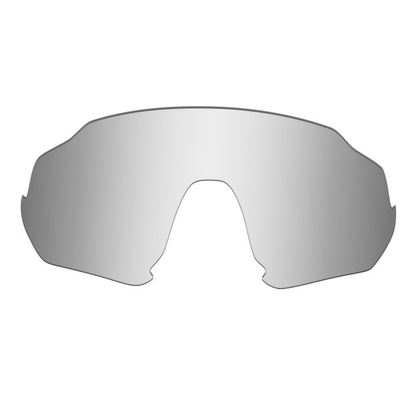 HKUCO Replacement Lenses For Oakley Flight Jacket Sunglasses Titanium Mirror Polarized